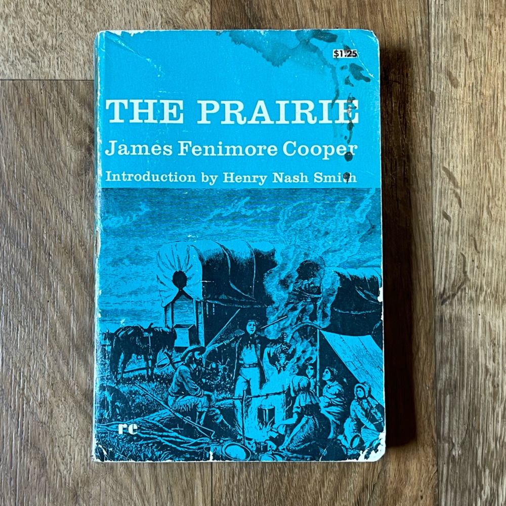 The Prairie James Fenimore Cooper Intro by Henry Nash Smith 1964 Paperback